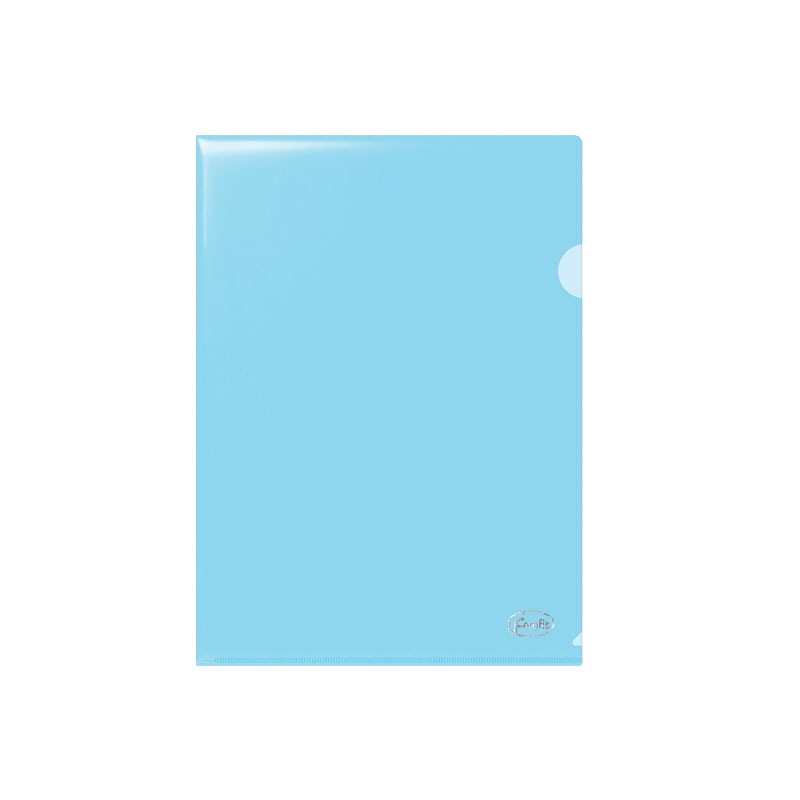 Clear folder A4 FOROFIS L-type 0.18mm (transparent blue) PP tikai 0.30 ...