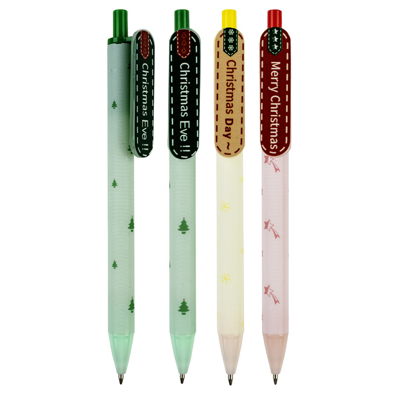 Yeaqee 120 Pcs Christmas Ballpoint Pens Vibrant Stylus Pen for