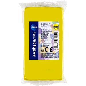 CENTRUM Plastilīns dzeltena kr. 150g