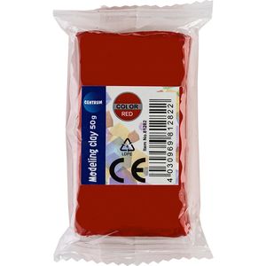CENTRUM Plastilīns sarkana kr. 50g