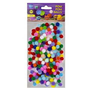 CENTRUM Pomponu bumbiņu komplekts 10mm, 200gab