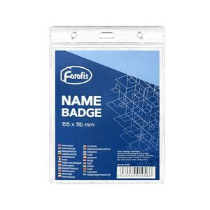 Identifikators FOROFIS (plastikāta) 155x116mm vertikāls