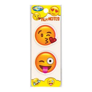 CENTRUM Plastikāta līmlapiņas-indeksi komplekts EMOJIDEX 40*40mm