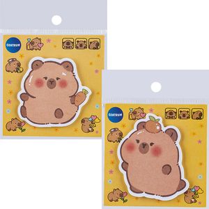 CENTRUM Papīra līmlapiņas-indeksi "Capybara" 30lp