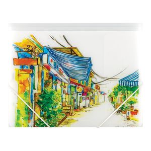 CENTRUM Mape ar gumijām A4 "