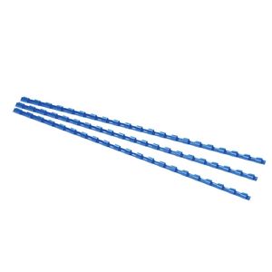 Spirāles plastmasas 6mm 25lp. FOROFIS 100gab