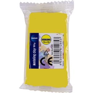 CENTRUM Plastilīns dzeltena kr. 50g