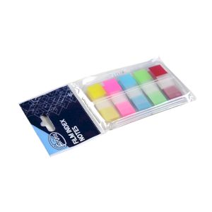 Plastikāta indeksi 44*12mm 5neon kr.x30lp