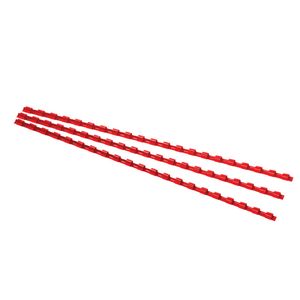 Spirāles plastmasas 6mm 25lp. FOROFIS 100gab