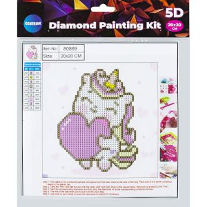 CENTRUM Dimanta mozaīka 5D "Unicorn&quot