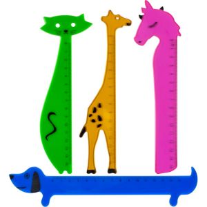 CENTRUM Lineāls "Animals" 15cm