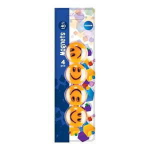 CENTRUM Magnēti tāfelēm SMILE diam.40mm