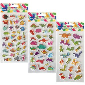 CENTRUM Dekoratīvas uzlīmes Puffy "Animals&quot