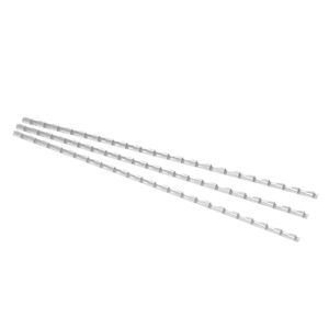 Spirāles plastmasas 6mm 25lp. FOROFIS 100gab