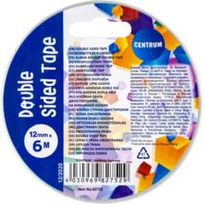 CENTRUM Līmlente divpusēja 12mm x6m uz