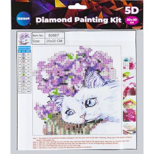 CENTRUM Dimanta mozaīka 5D "Cat&quot