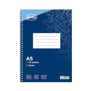 Klade A5 rūtiņu 70lp. FOROFIS ar