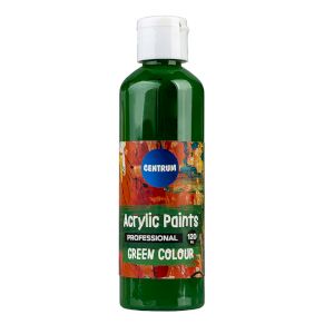 Akrila krāsa 120ml zaļa CENTRUM