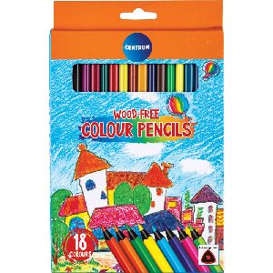 CENTRUM Zīmuļi 18kr. WOOD FREE garie