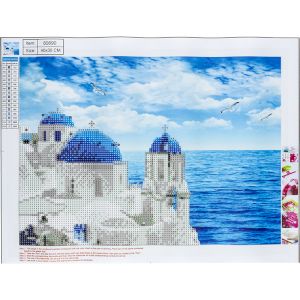 CENTRUM Dimanta mozaīka 5D "Greece&quot