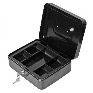 Naudas kaste FOROFIS 25x18x9cm (melna kr