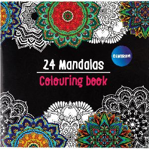CENTRUM Krāsojamā grāmata "24 Mandalas&quot