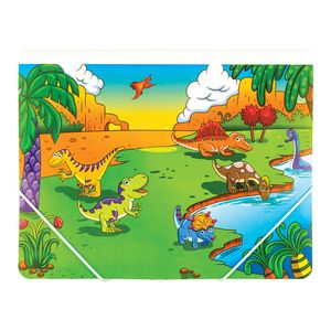 CENTRUM Mape ar gumijām "Dinosaur&quot