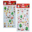 Decoration stickers 'Merry Christmas' 20x10cm