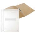 Clip file A4 cardboard, 300g white FOROFIS