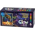 Washable poster paints 6col.x25ml Luminous