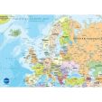 Desk mat 'EUROPE Political Map'  (plastic) A3 (420x297mm) 0.70mm w/printing