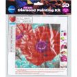 5D Diamond Mosaic KIT 'Poppy' 20x20cm