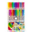 Set of 24 colours gel pens 8 METALLIC, 8 GLITTER, 8 NEON 1.0mm