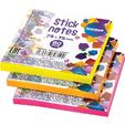 Stick notes 75x75mm 80sh. pastel col; assorted