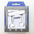 DEXLER Bluetooth гарнитура-наушники, Bluetooth, 10 м, системы громкой связи, белые.