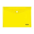 Envelope plastic A5 with button 0.16mm assorted PP