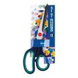 Scissors 25cm HOME USE with soft rubber (green handles)