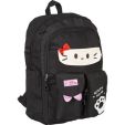 Backpack 'Kitty Love' black
