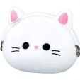 Wallet 'WHITE CAT' Silicone. 95x95x35 mm