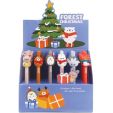 Automātiska lodīšu pildspalva “FOREST CHRISTMAS” zila 0.7mm