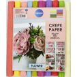 Colour crepe paper 25x60cm 10col. 38g/m2