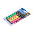 Set of 4 text markers chisel tip 1-5mm FOROFIS