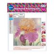 5D Diamond Mosaic KIT 'Irises' 20x20cm