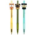 Ball pen retractable 'Combination of Dog' blue ink 0.7mm (assorted)/display box