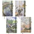 Bloknots A5 līniju 80lp. cietos vākos ar gumiju  'Vincent van Gogh'