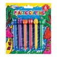 Crayons plastic MAGIC VILLAGE 6col./blister card 