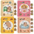 Double Spiral Notebook “Capybara” 8.7x11.3cm, 64sh. 70gsm