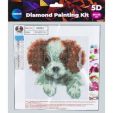 5D Diamond Mosaic KIT 'Puppy' 20x20cm