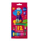 Color pencils plastic 12col. 