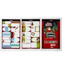 Decoration Stickers “Christmas”, album, 3 sheets
